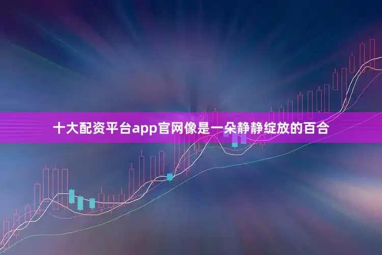 十大配资平台app官网像是一朵静静绽放的百合